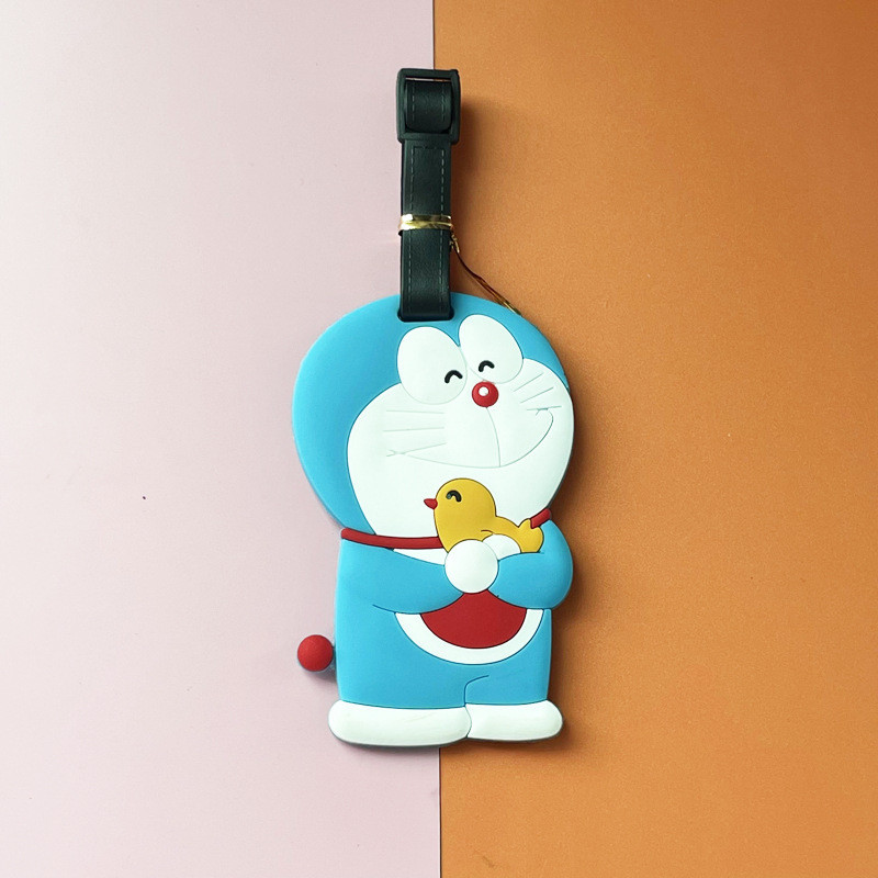 Sumikkogurashi ป้ายแท็กยาง PVC แบบนิ่ม สําหรับกระเป๋าเดินทาง