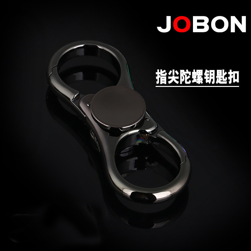 Jobon Zhongbang Fidget Spinner พวงกุญแจผู้ชาย ผู้หญิง แหวนคู่ที่ไม่ซ้ํากัน พวงกุญแจรถ จี้ สร้างสรรค์ ของขวัญ [PP]
