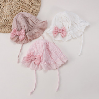 หมวกเจ้าหญิง แบบบาง ประดับโบว์ ขนาดใหญ่ เหมาะกับฤดูร้อน สําห…