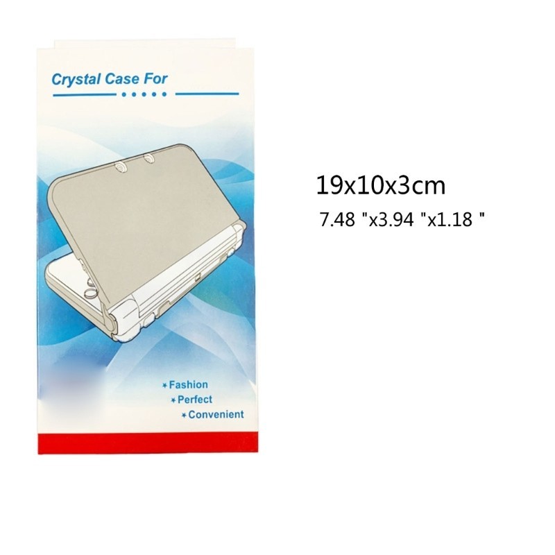 เคสใส ลายดาว กันฝุ่น สําหรับ New 3DS XL LL New 3DS