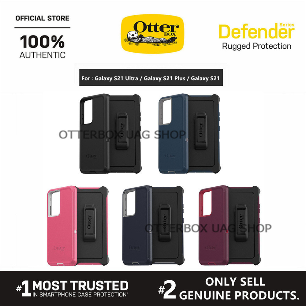 เคส OtterBox รุ่น Defender Series - Samsung Galaxy S21 Ultra 5G / S21+ Plus / S21 / Galaxy Note 20 Ultra / Galaxy Note 10 Plus / Galaxy Note 9 / Galaxy Note 8