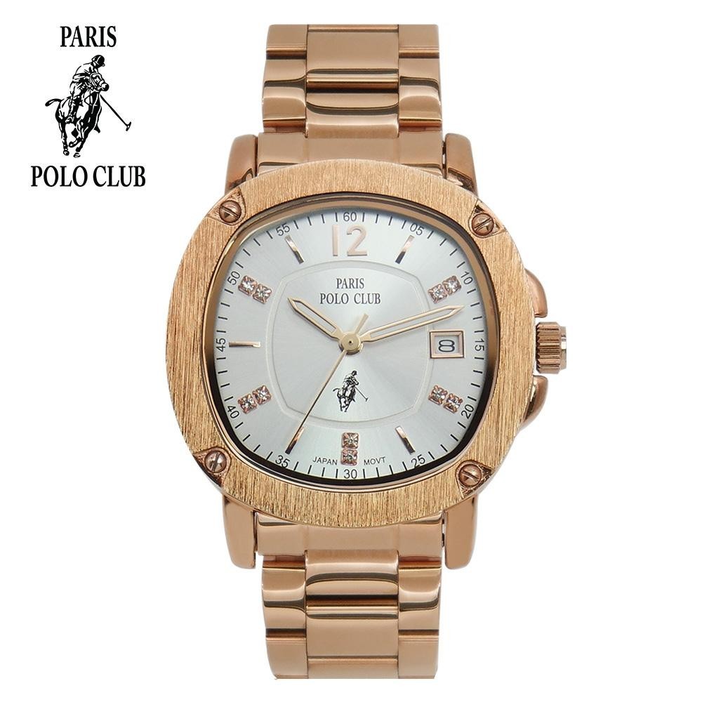 Paris Polo Club PPC-230716นาฬิกาข้อมือผู้หญิงParis Polo นาฬิกาปารีสโปโลสุดหรูประกันศูนย์ไทย1ปี