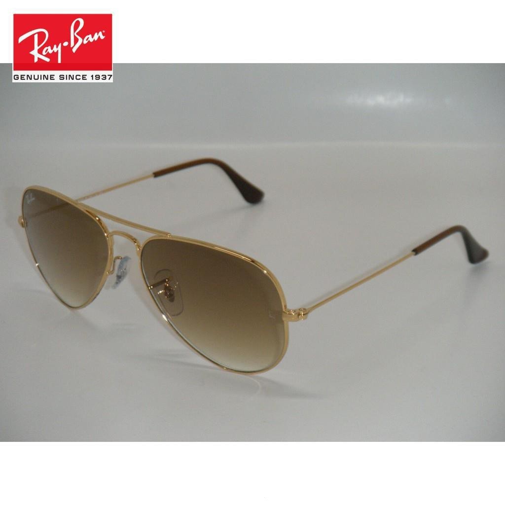 RayBan นักบิน3025 RB 001/51 3025 55มม.