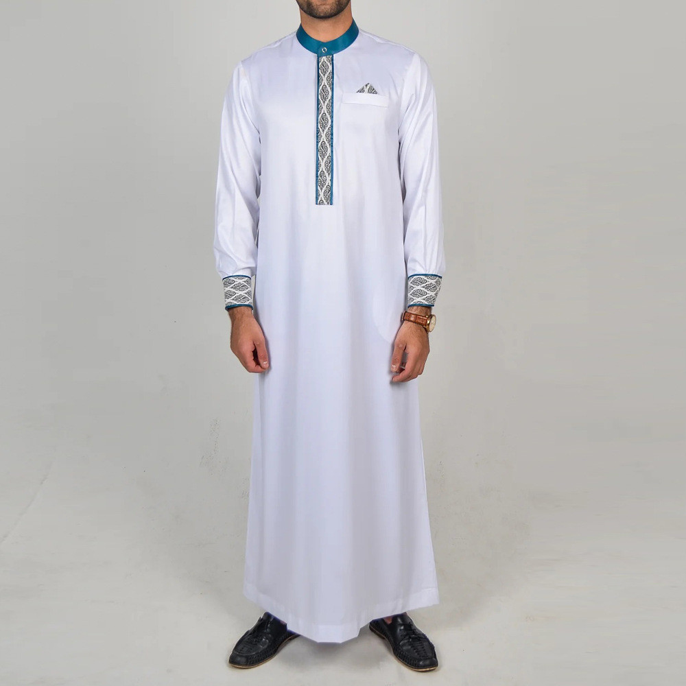 เสื้อคลุมแขนยาว ปักลาย สไตล์อาหรับ ชาวมุสลิม 2024 11