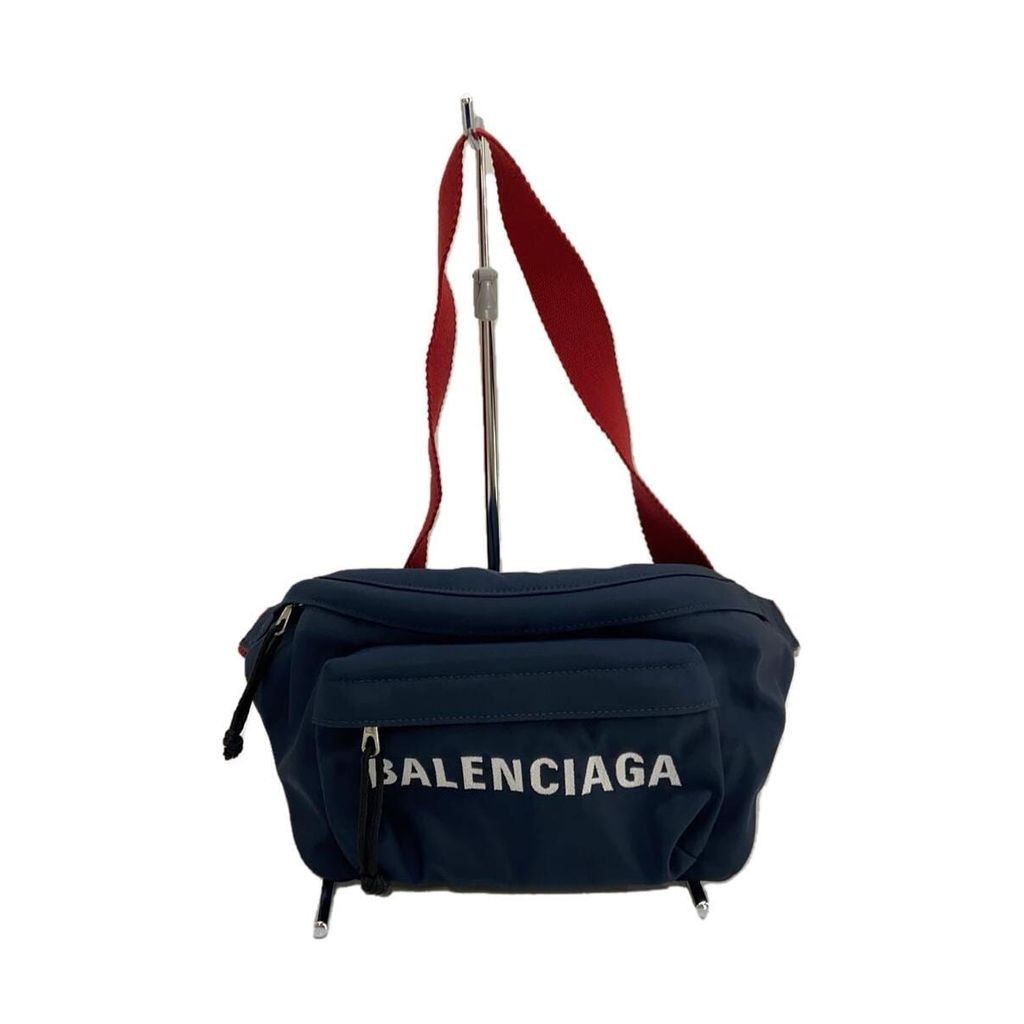 Balenciaga กระเป๋าคาดเอว 533009 กองทัพเรือ ส่งตรงจากญี่ปุ่น มือสอง
