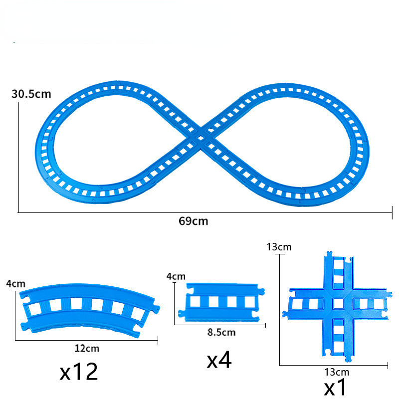 ของเล่นรถไฟไฟฟ้า ขนาดเล็ก เพื่อการเรียนรู้ สําหรับเด็ก 3 ปี - รูปที่ 2