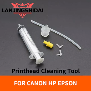 Printhead Maintenance Repair Cleaning Liquid Kit Pigment Sublimation Dye Ink Print Head Clean Tool Renew Set สําหรับ Canon HP Epson