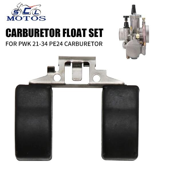 Sclmotos- Motorcycle Carburetor Repair Float Kit for PWK21-34 PE24 For KEIHIN PWK/OKO/KOSO/NIBBI Fuel Supply System Replacement