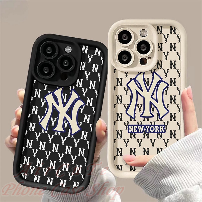 เคส Samsung S25 S25+ S24 S24+ S23 S23+ S22 S22+ S21 S21+ S20 FE Plus Ultra 4G 5G Protect Bulge Camera Simple English Letter Soft Case