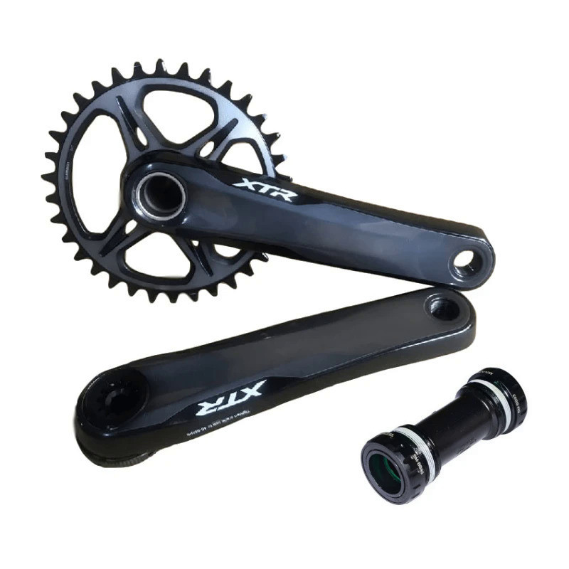 SHIMANO DEROE XTR FC M9100 Crankset M9100 12-Speed HOLLOWTECH II Crankse 32T 34T 36T 38T 170 มม.175 