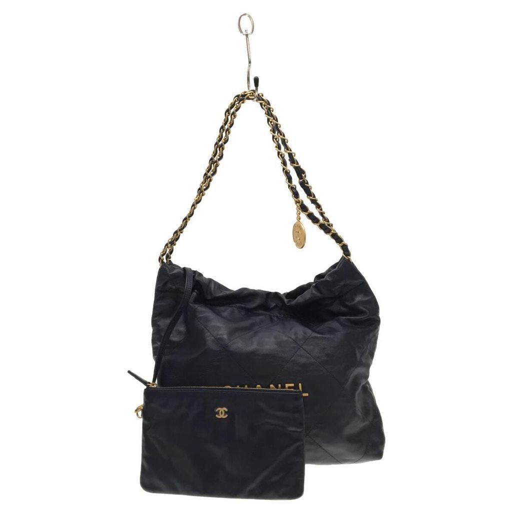 Chanel กระเป๋าถือ กระเป๋าสะพาย สีน้ําเงิน ส่งตรงจากญี่ปุ่น มือสอง
