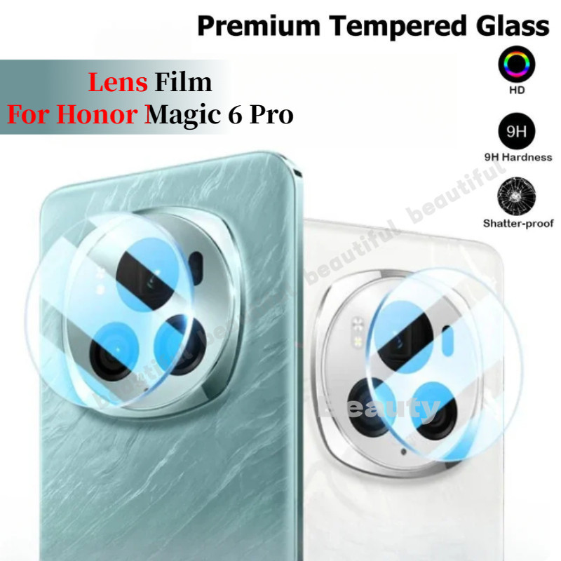 Magic6pro ฟิล์มกระจกนิรภัยกันรอยเลนส์กล้อง HD แบบใส สําหรับ Honor Magic 6 Pro 6Pro Magic6 Magic5 5G Magic6 Pro Magic6P