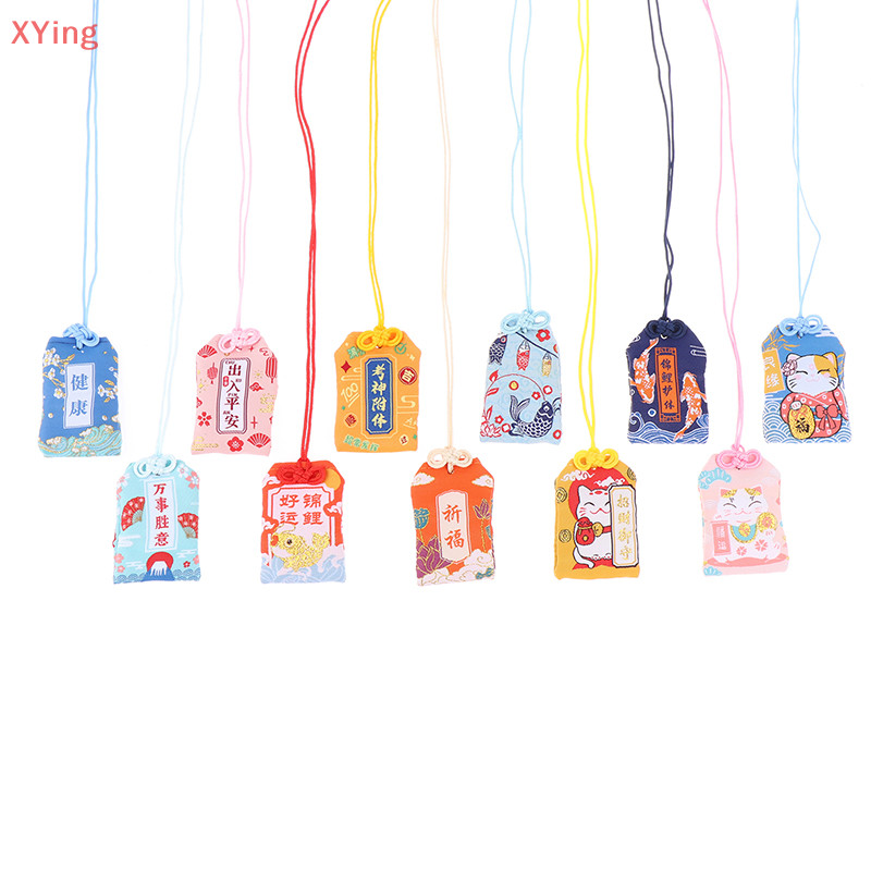 [Xy] ใหม่ จี้เครื่องราง รูปเครื่องราง คําอธิษฐานญี่ปุ่น Omamori นําโชค ขนาดเล็ก สําหรับเด็ก