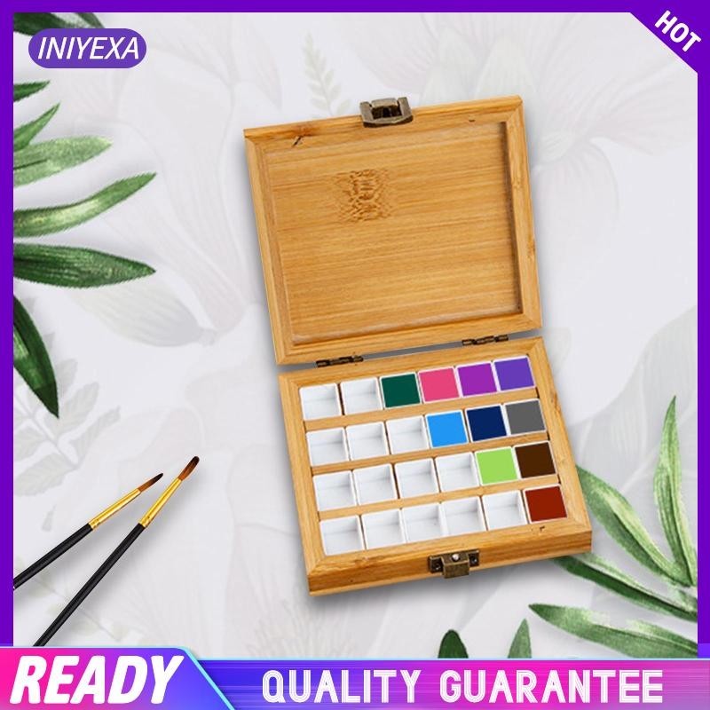 [Iniyexa] ถาดไม้ไผ่เปล่า อเนกประสงค์ สําหรับใส่สีน้ํา