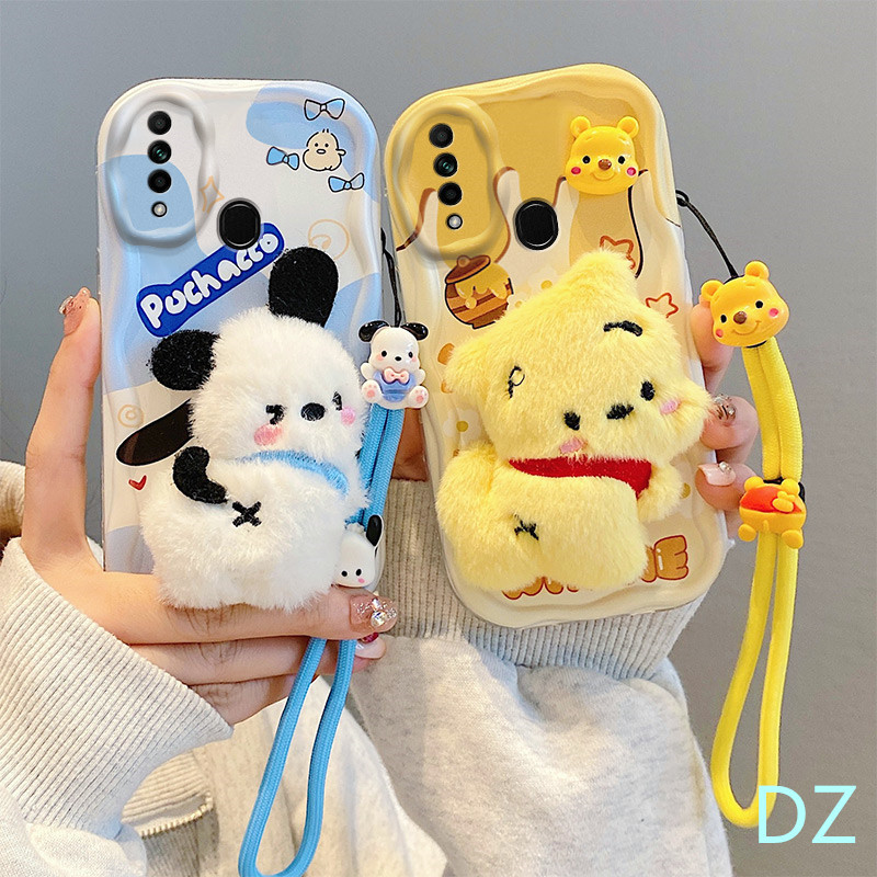 เคส Oppo A31 2020 กรณีโทรศัพท์มือถือ ตุ๊กตาน่ารัก สร้อยข้อมือ TYMR