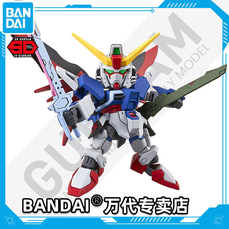 พร้อมส่ง !!Bandai โมเดลกันดั้ม Q Version Gundam SDEX009 Destiny Gundam SEED Destiny Dare Boy Toy R3EC