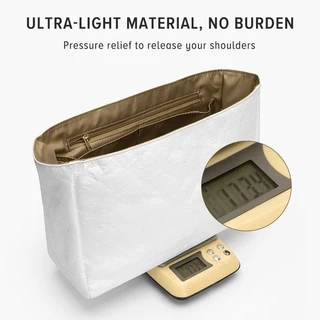 Evertoner กระเป๋าจัดระเบียบ สําหรับ Goyad HOBO Ultra Light Tote Bag Purse Felt/Dupont Paper Insert Handbag Liner Storage Inner Bag Shaper