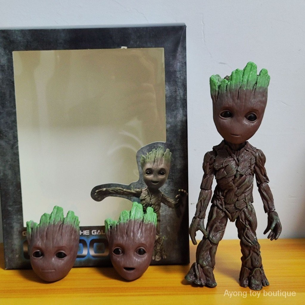 [จัดส่งในวันเดียวกัน] โมเดลฟิกเกอร์ Galaxy Guard 3groot Groot Little Tree Man 1: 1 ข้อต่อขยับได้ คุณภาพสูง สําหรับตกแต่ง