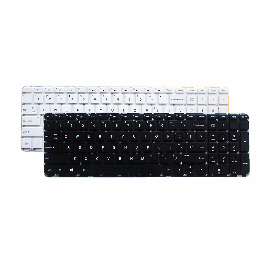 YJX สําหรับ HP Pavilion คีย์บอร์ด 15-P032 P074 P075 P076 17-F 15-P 15-K TPN-Q140 Q141 Q143 แล็ปท็อป 