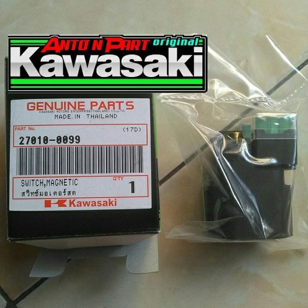 รีเลย์สตาร์ทninja250,ninja300,ninja400,ninja650,z250,z300,z400,z650,er6n,versys300,versys650 เทียบตรงรุ่นไม่ต้องสลับขั้ว