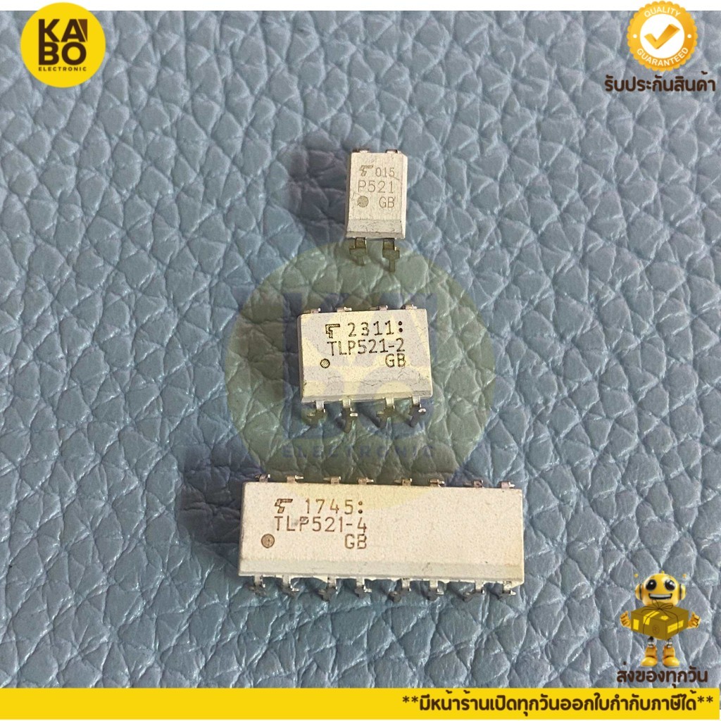 TLP521-1 ,TLP521-2 ,TLP521-4 -Optocoupler (ราคาต่อชิ้น) มีพร้อมส่งในไทย