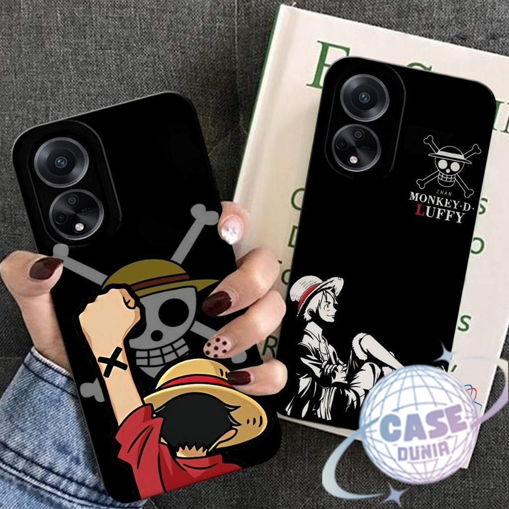 Softcase OPPO A18 A38 A17 A17K A58 4G/A58 5G A78 4G/A78 5G A79 5G A98 A16K A16E One Piece Anime Moti
