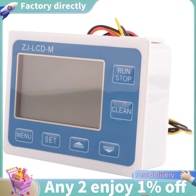 E7-control Flow Sensor Meter จอแสดงผล Lcd Zj-Lcd-M หน้าจอสําหรับ Flow Sensor Flow