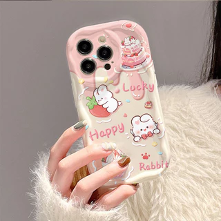 🌵Lucy🌵ส่งจากไทย เคสโทรศัพท์มือถือนิ่ม สเตอริโอ เคสไอโฟน กันกระแทก IPhone 16 15 14 13 12 11 Promax 7 8Plus X/XSMax