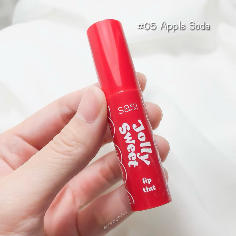 (พร้อมส่ง🌻) ลิปทิ้นน์จิ๋ว ศศิ Sasi Jolly Sweet Lip Tint ขนาด 1.5 กรัม สี#05 Apple Soda