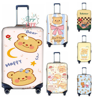 Spot Butterbear กระเป๋าเดินทางหนากระเป๋าเดินทางยืดหยุ่นสวมใส…