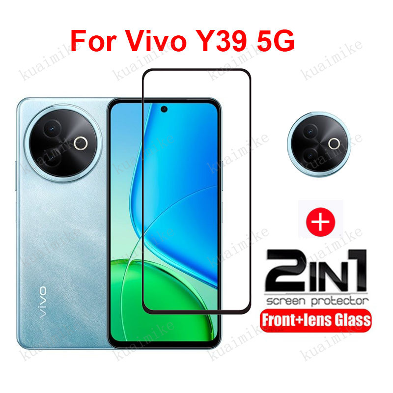 ฟิล์มกระจก สำหรับ Vivo Y39 5G กระจกนิรภัย HD ป้องกันหน้าจอ สำหรับ Vivo Y29 4G Y76 Y36 Y35 Y28 Y22 Y22s Y17 Y15 Y11 Y12 Y12s Y12a ฟิล์มกระจกกันเลนส์กล้อง & ฟิล์มหลัง