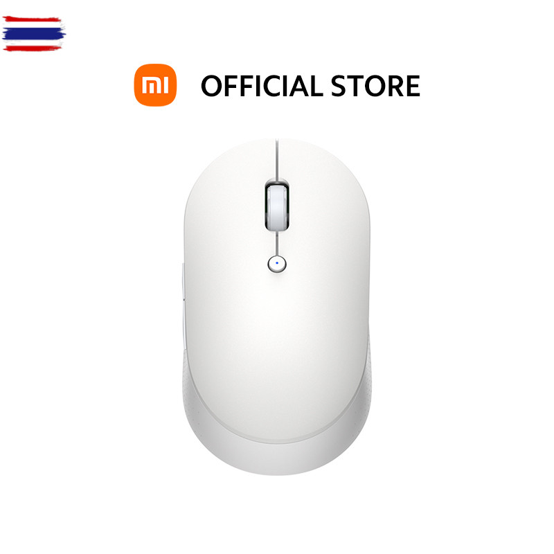Mi Dual Mode Wireless Mouse การเชื่อมต่อสองโหมด | เงีย | ปุ่มด้านข้าง | หยิจัสายมือ