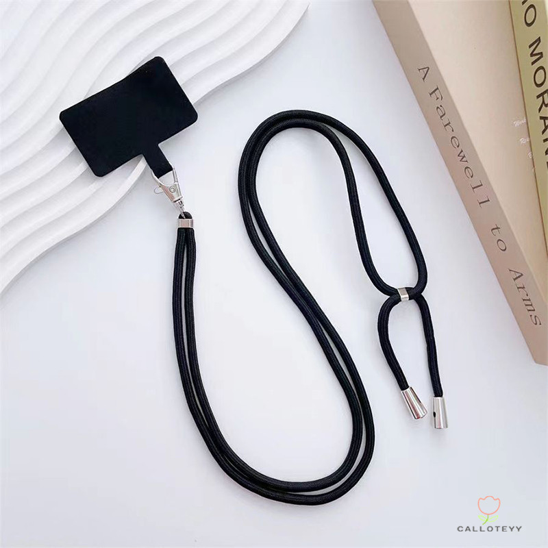 สายคล้องคอโทรศัพท์แบบปรับได้ สายคล้องแบบไม่มีรู สายคล้องแบบไขว้ เคสโทรศัพท์แบบมีสายคล้อง-CY
