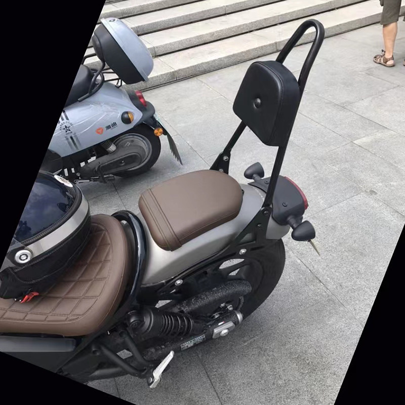 เหมาะสําหรับ Rebel Honda CM500/CM300 รถจักรยานยนต์ดัดแปลงเพิ่มความสูงพนักพิงเบาะหลัง
