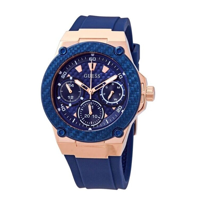 GUESS ZENA BLUE DIAL LADIES WATCH W1094L2 38mm