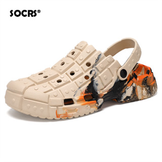 SOCRS 2026 รองเท้าแตะผู้ชายฤดูร้อนสวมรองเท้าแตะชายหาดไม่ลื่น…