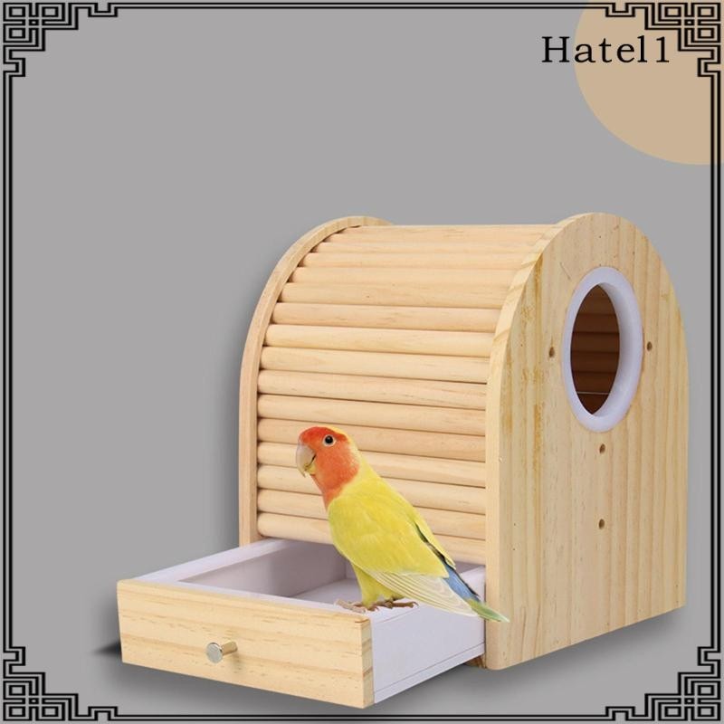 [Hatel] กล่องเพาะพันธุ์นกแก้ว แบบเปิดด้านข้าง สําหรับนกขมิ้น นกขมิ้น นกขมิ้น