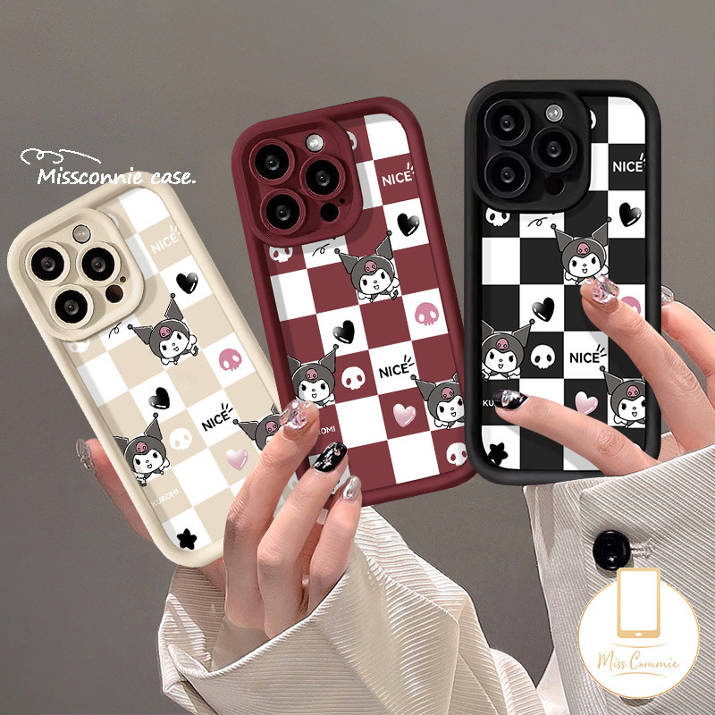 เคสโทรศัพท์มือถือแบบนิ่ม ลายการ์ตูนคุโรมิน่ารัก สําหรับ VIVO Y17s Y11 Y20s Y27 Y21s Y91C Y22 Y12i Y12s Y12 Y31 Y16 Y02 Y21 Y36 Y35 Y30 Y17 Y27s Y15 Y20i Y33 Y50 Y15A Y91 Y20 Y22s