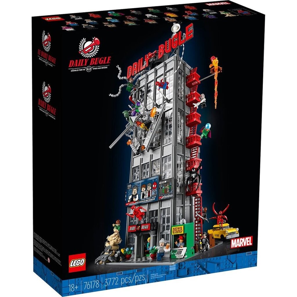 LEGO Marvel Spider-Man Daily Bugle เลโก้ ตัวต่อเสริมทักษะ มาร์เวล สไปเดอร์-แมน เดลี่ บูเกิ้ล รุ่น 76178