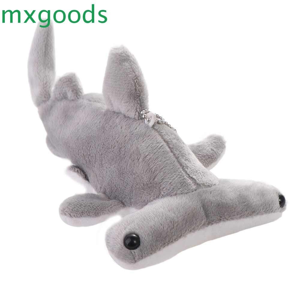 Mxgoods พวงกุญแจ ตุ๊กตาฉลาม ค้อนหัว น่ารัก ตุ๊กตาการ์ตูนสัตว์ ของเล่นนุ่ม ตุ๊กตาของเล่น พวงกุญแจ