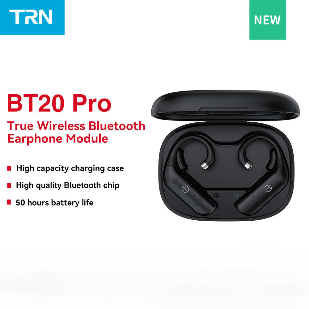 Trn BT20 Pro โมดูลอัพเกรดหูฟังไร้สาย บลูทูธ 5.3 HIFI เชื่อมต่อ MMCX แบบเปลี่ยน สําหรับ KZ