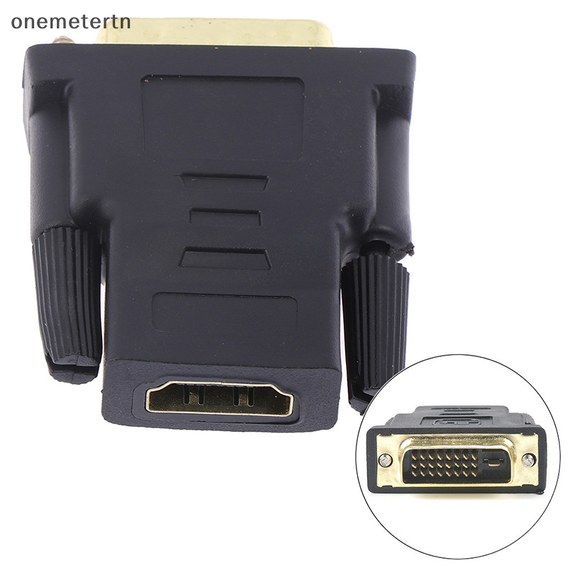 Oyr อะแดปเตอร์เชื่อมต่อ HDMI ตัวเมีย เป็นตัวเมีย VGA 24+1Pin DVI ตัวผู้ HDMI ตัวผู้ HDTV N