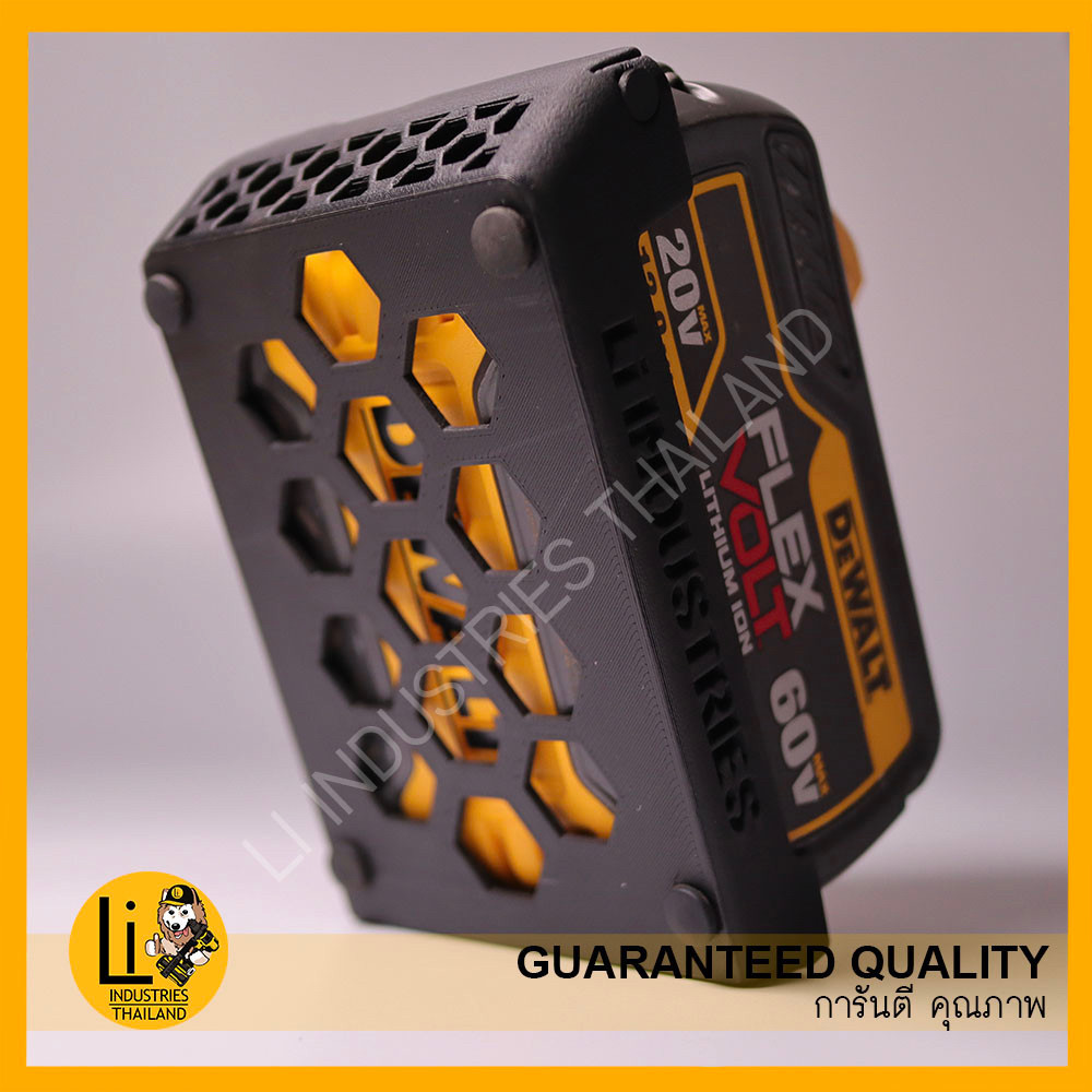 DEWALT CASE FLEXVOLT เคสกันกระแทกแบตเตอร์รี่ สำหรับ ดีวอลท์  9ah 12ah dcb609 dcb612