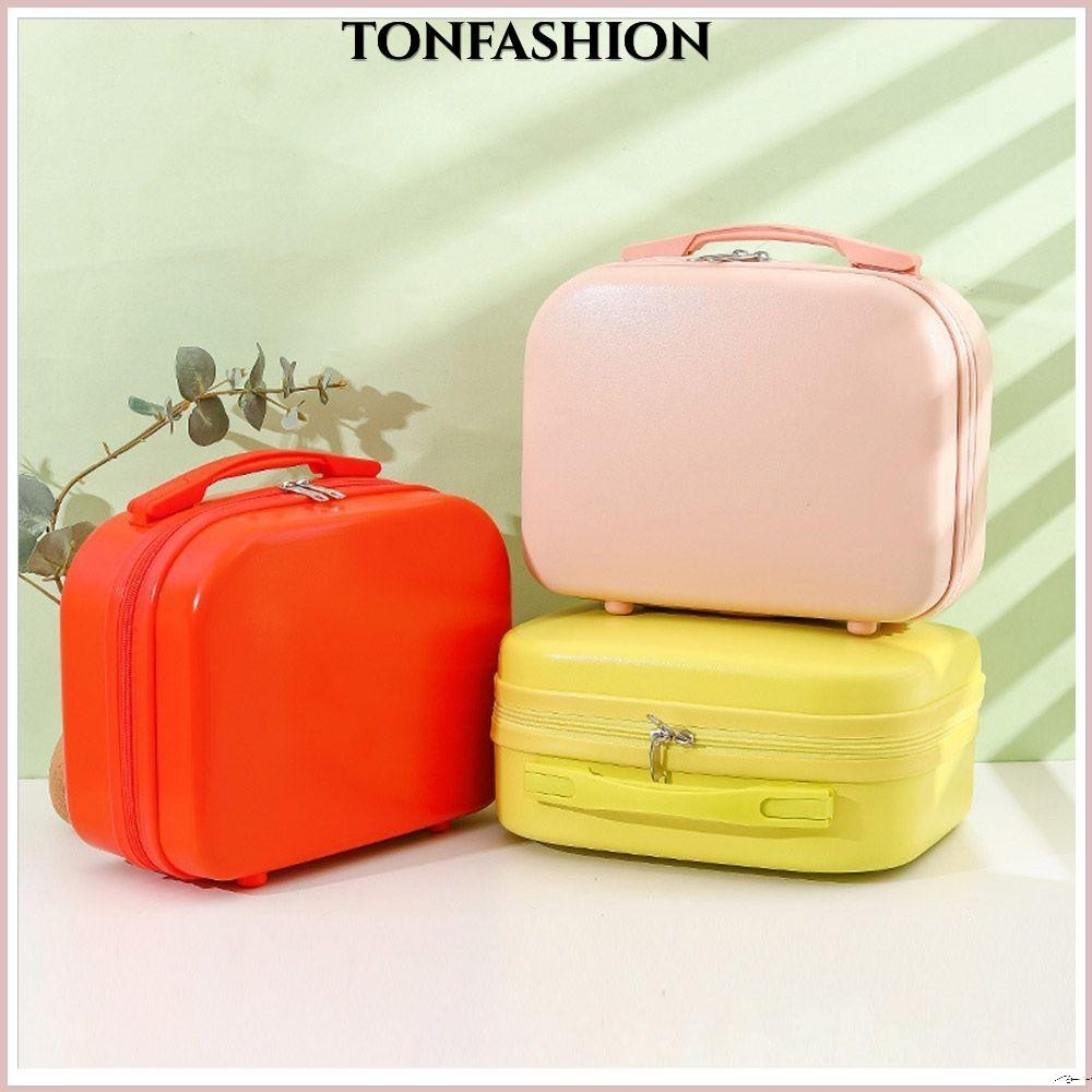 Tonfashion กระเป๋าเดินทาง ใบสั้น ขนาดเล็ก คุณภาพสูง สําหรับผู้ชาย และผู้หญิง
