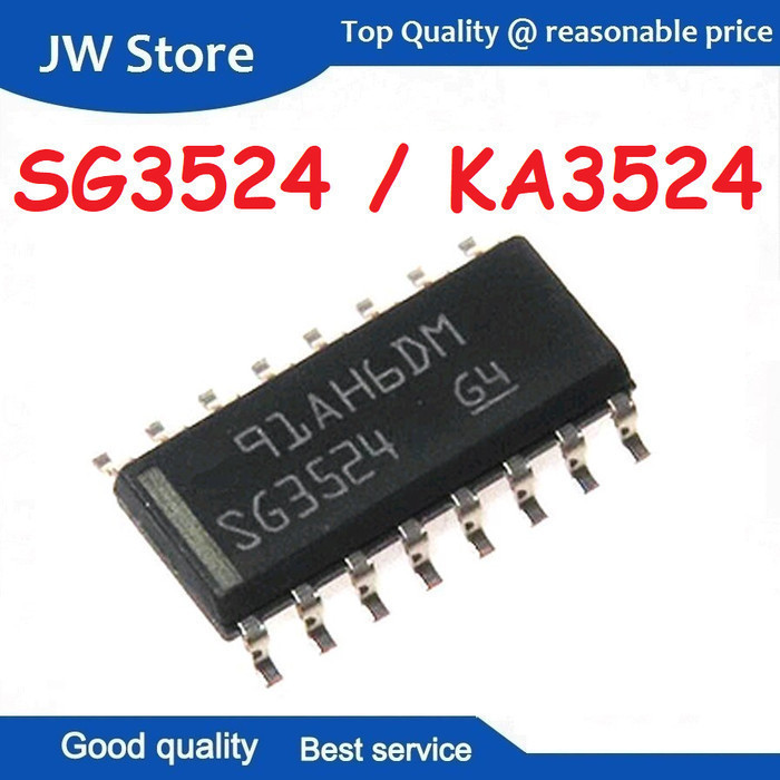 เครื่องมือชิ้นส่วน KA3524 SG3524 KA3524A SG3524A SOP16 SMD