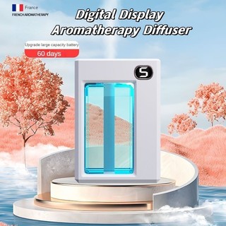 Digital Display Aromatherapy Diffuser Rechargeable Air freshener air humidifier Essential oil diffuser home toilet fragrance Hotel perfume ultrasonic mist aroma