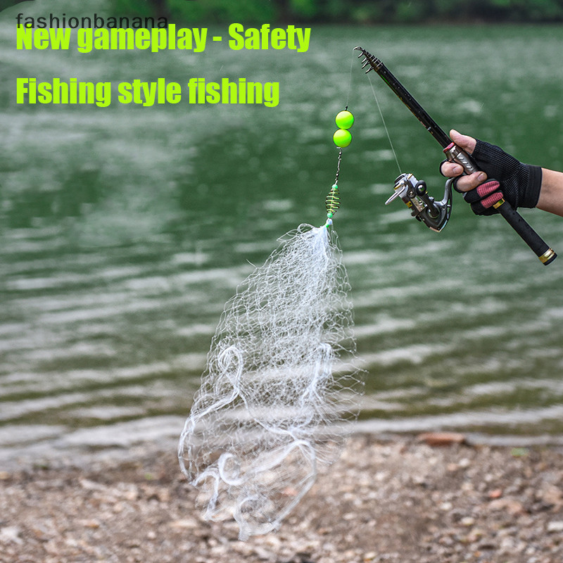 [fashionbanana] 【 Bazhiwang Fishing Net 】ตาข่ายจับปลา สําหรับตกปลา