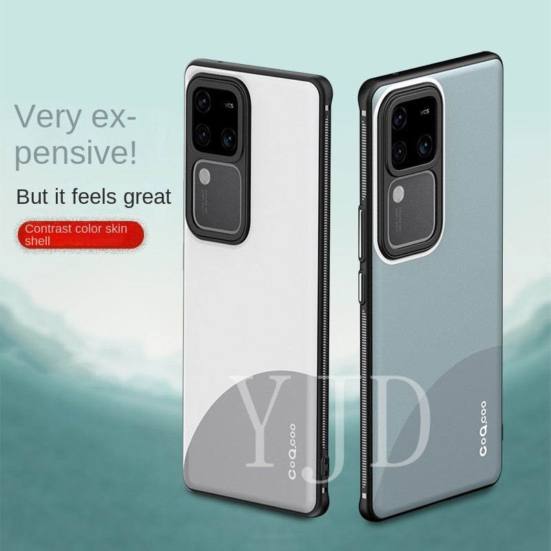 Yjd เคสโทรศัพท์มือถือ กันกระแทก สองสี สําหรับ Vivo V30 Pro