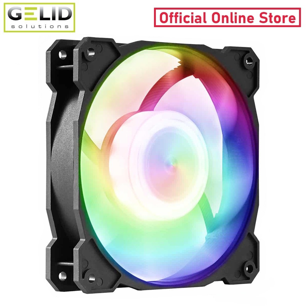 [Gelid Solutions Store] Radiant-D 12CM (120mm) Extreme Performance A-RGB Fan Case