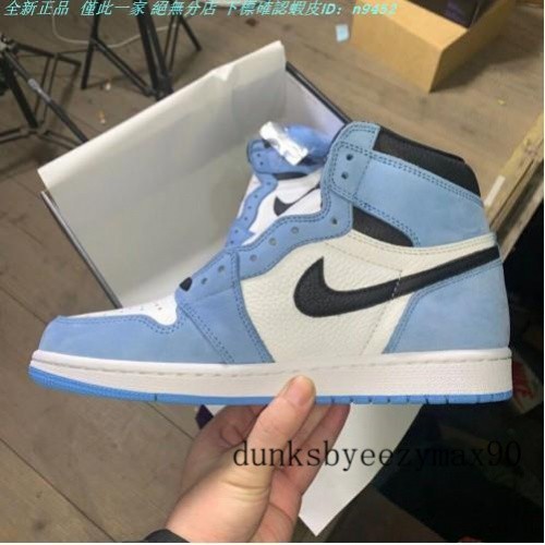 AIR a/j 1 Retro High OG 北卡蓝 555088-134